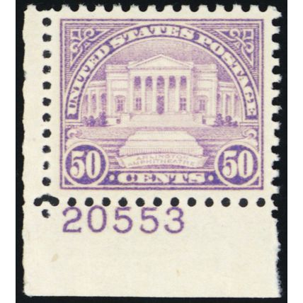 701, Mint XF XLH 50¢ - PFC Certificate Graded 90XQ * Stuart Katz