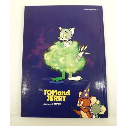 Vintage Tom & Jerry Annual Illustrated Hard Back Book 1979