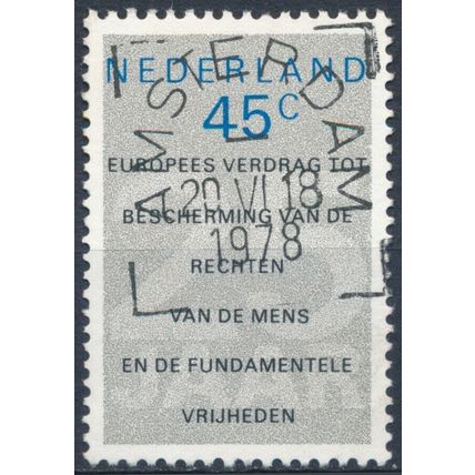 Human Rights Treaty - Netherlands 1978 - F H - MiNr 1119
