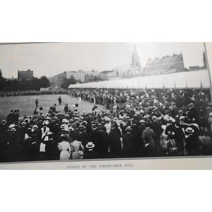 Oxford-Cambridge-Harvard-Yale Athletic Meeting, London July 22, 1899 Harper's W