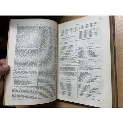 RARE* 1863 "SHARPE'S LONDON MAGAZINE" VOL 22 ANTIQUE ILLUSTRATED BOOK (T5)