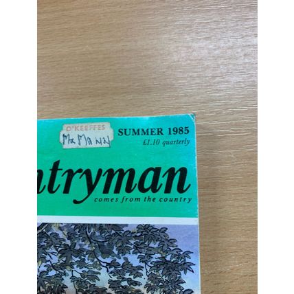 SUMMER 1985 "THE COUNTRYMAN" VOL 90 #2 ILLUSTRATED VINTAGE PAPERBACK BOOK (P2)
