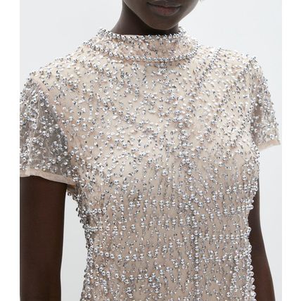 COAST Embellished Capped Sleeve Pencil Dress BNWT