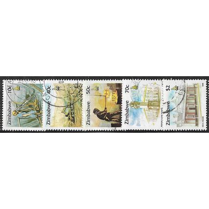 1995/1996 5 different values - fine used (o)