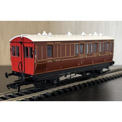 Hattons H4-4BT-1601B Genesis 4 Wheel Brake 3rd LBSCR Umber - BNIB