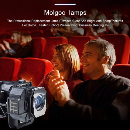 V13H010L49 Replacement Lamp for Projector,Compatible with EPSON Elplp49,Home Cin
