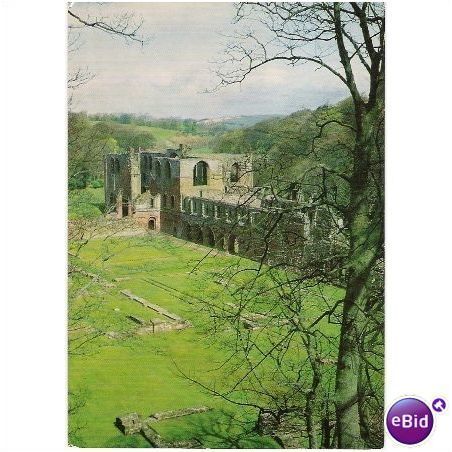 Furness Abbey, Lancashire (now Cumbria) - c.1970s HMSO postcard