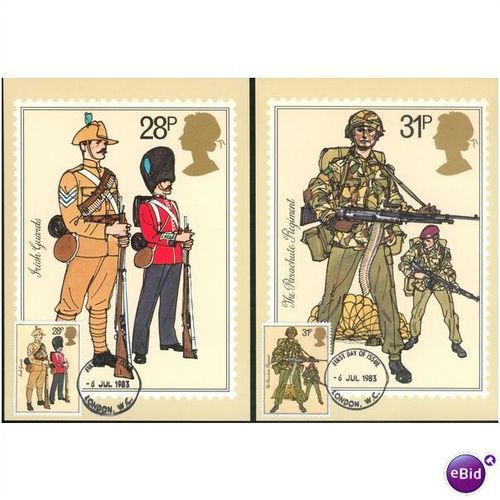 GB PHQ + FDI 1983 - British Army Uniforms (Mint)