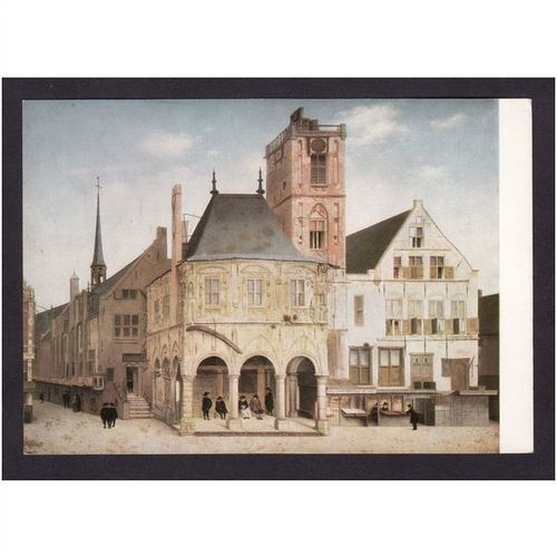 ART THE OLD TOWN HALL OF AMSTERDAM PIETER SAENREDAM (1597 - 1665 ) UNUSED
