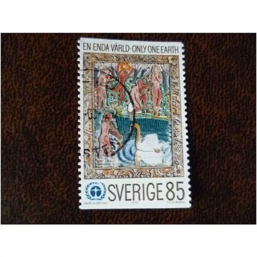 Sweden 1972 UN Environment Conservation Spring Hjorth fine used stamp SG694 art