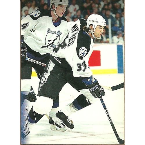 Upper Deck 1995 NHL Hockey Trading Card #23 Brantt Myhres 33 Tampa Bay Lightning