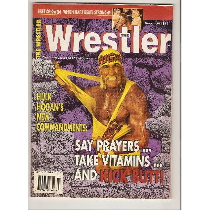 THE WRESTLER magazine NOVEMBER 1994 HULK HOGAN