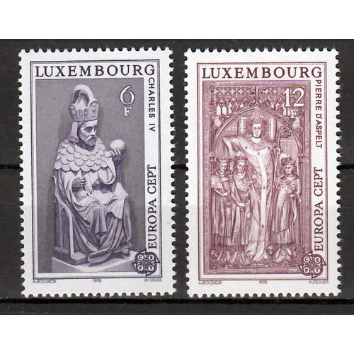 Luxemburg Europa Cept 1978 postfris
