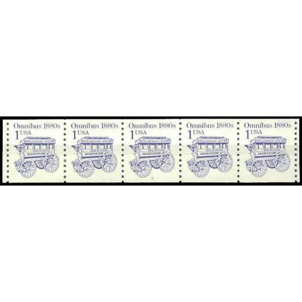 2225b 1c Omnibus Very Fine MNH Dry Gum PNC 2/5 P0678