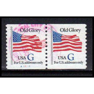 Used 2890 32c G Old Glory Very Fine CNP Left A1211 PA1536