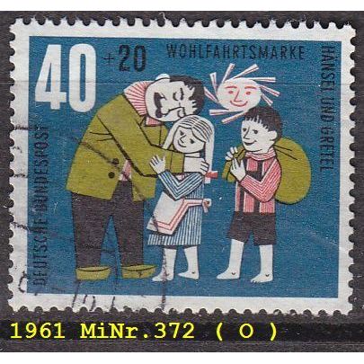 GERMANY BUND [1961] MiNr 0372 ( O/used )