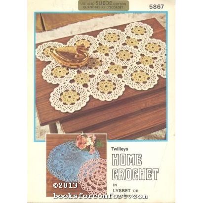 Twilleys Home Crochet in Lysbet or Lyscordet