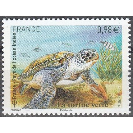 France 2014 Michel 5996 Neuf ** Cote (????) ?.?? € Tortue verte