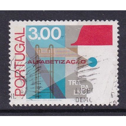 PORTUGAL 1976 LITERACY 3E USED SG1616