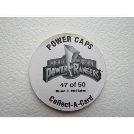 Mighty Morphin Power Rangers Saban 1994 Collect-a-Card Power Caps Variants