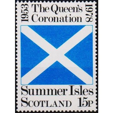 Summer Isles. 1978 15p Unmounted Mint
