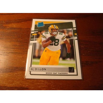 2020, Panini, 5-Premium Rc Cards, AJ DILLON Rc, Packers