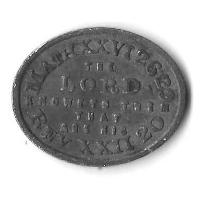 1843 Kelso Free church Medal XF