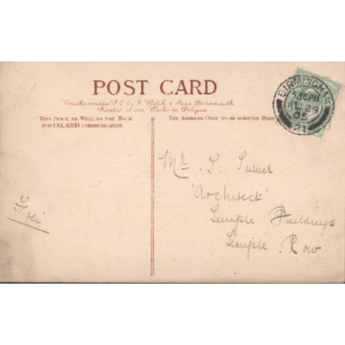 Antique GB PC 1905 - "Who Is It"