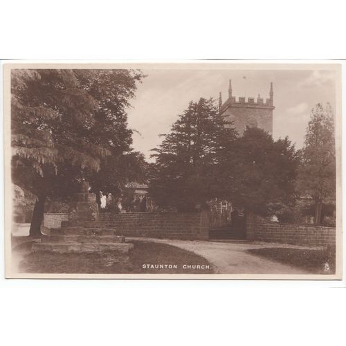 Church of All Saints Staunton Nr Coleford Postcard Gloucestershire