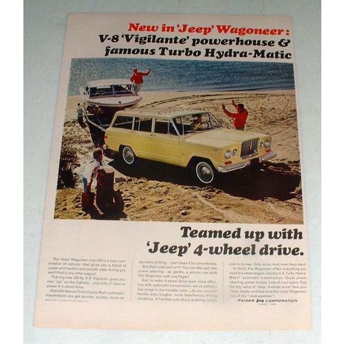 1965 Jeep Wagoneer Ad - Vigilante PowerHouse