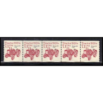 2127a 7.1c Tractor Fine MNH Dry Gum PNC 1/5 X0746