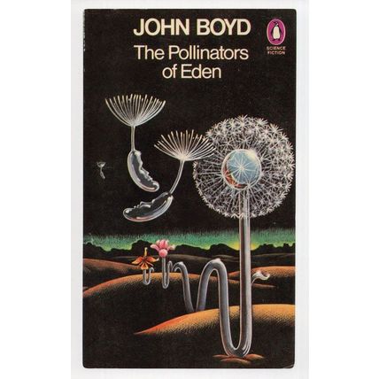 John Boyd The Pollinators Of Eden 1978 Science Fiction Book Postcard