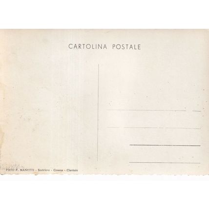 Sestriere m.2035 Italy RP postcard unused VGC