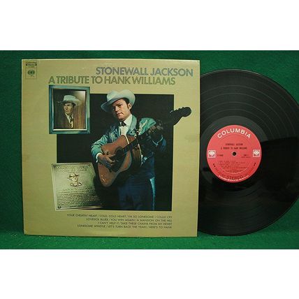 Stonewall Jackson - A Tribute To Hank Williams - CS 9880 - NM