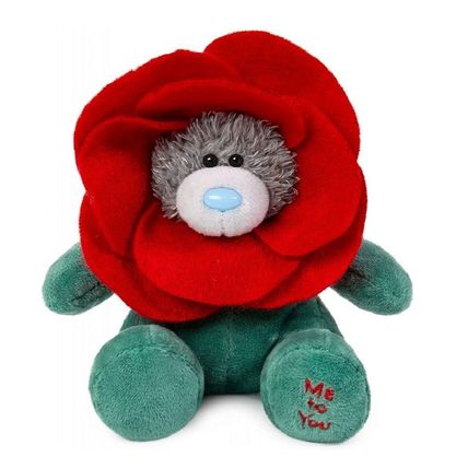 Me to You 5" Rose Flower Tatty Teddy & Plant Pot Shaped Mug