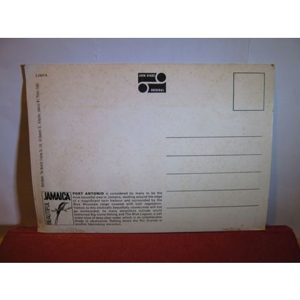 ST. ANTONIO, JAMAICA unused postcard by John Hinde #