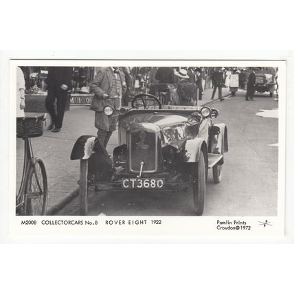 Rover Eight Motor Car Pamlin Prints Reproduction Postcard M2008