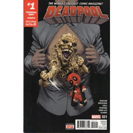 DEADPOOL #021 - MARVEL COMICS (2016)