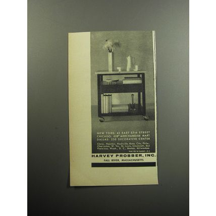 1957 Harvey Probber Furniture Advertisement