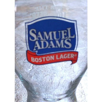 Vintage Samuel Adams Boston Lager For the Love of Beer Glasses Set of 2