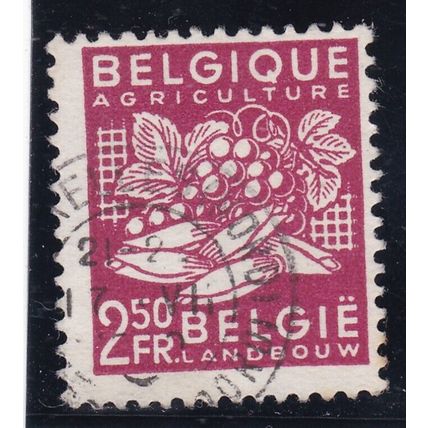 Belgium 1948 Agricultural Produce 2.50f Fine Used SG 1223 Brussels cancel VGC