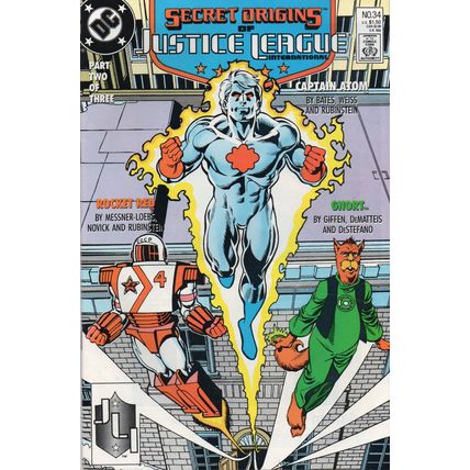 SECRET ORIGINS #34 - DC COMICS (1988)