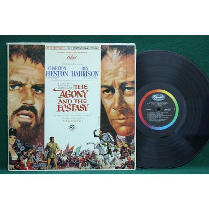 Alex North/Heston/Harrison - The Agony & The Ecstasy - SMAS 2427 - VG+