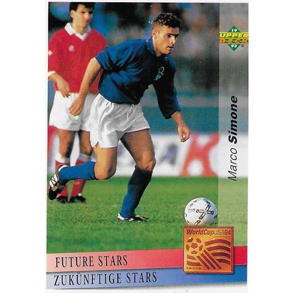 Upper Deck FIFA WC USA 1994 Preview: Future Stars, Italy - Simone