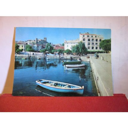 HOTEL VITTORIA, DESENZANO DEL GARDA, ITALY. used vintage postcard =