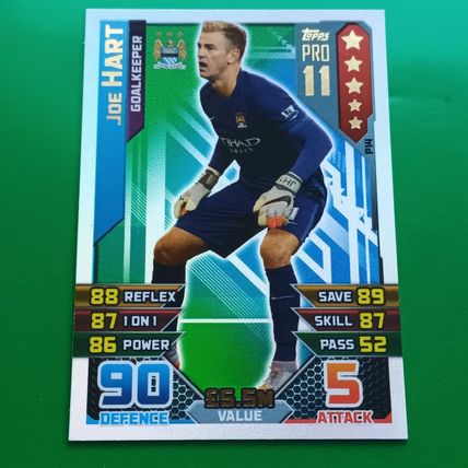 MATCH ATTAX 2015/16 PRO 11 CARD - 15/16 JOE HART #P14