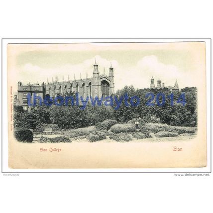 Eton College, Berkshire, England, c1900s, Postcard
