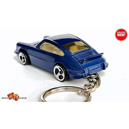 RARE KEYCHAIN BLUE PORSCHE 911 CARRERA TURBO CUSTOM Ltd GREAT GIFT NOVELTY