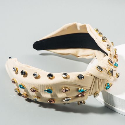 Baroque Women's Headband Embellished Jewelled Hairband Tiara Crown Wedding Party