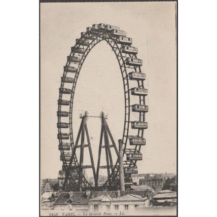 La Grande Roue, Paris, c.1910 - Lévy CPA LL1456